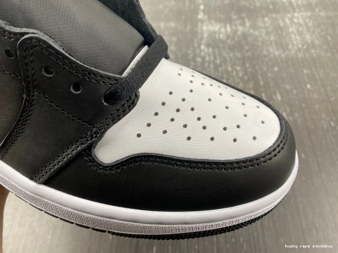 Rep Husky DZ5485-010 Jordan High OG Air 1 Reverse Panda 0820